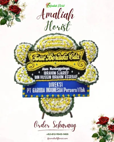 Papan Bunga Duka di Nyapah